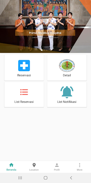 Prima Medika Reservation Screenshot 0