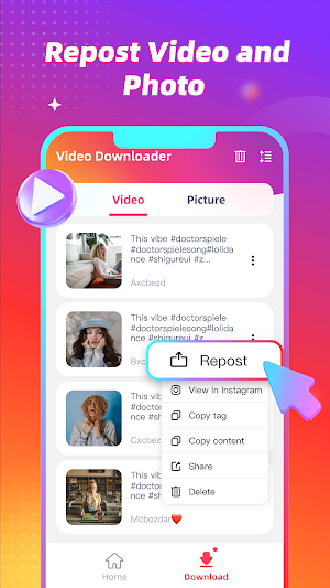 Reels Downloader - Story Saver Screenshot 2