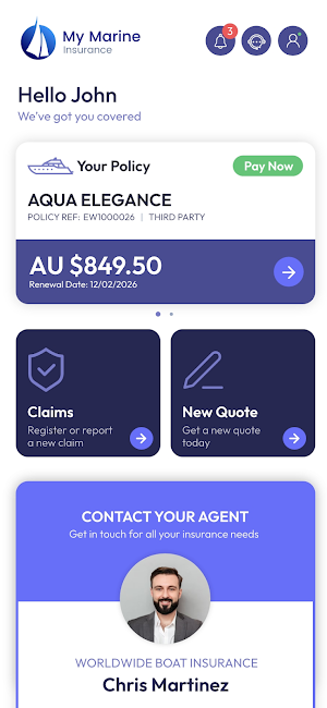 My Marine Insurance Screenshot 1