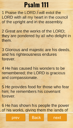 Book of Psalms Offline Screenshot 3