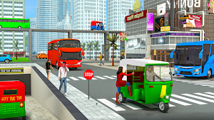 Tuk Tuk Auto Rickshaw Games 3D Screenshot 0