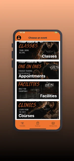The Den Athletics Screenshot 1