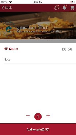 Palombos Fish and Chips Screenshot 0