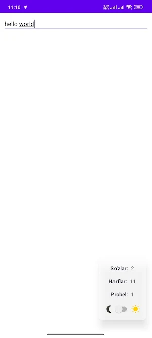 Word Count Screenshot 3