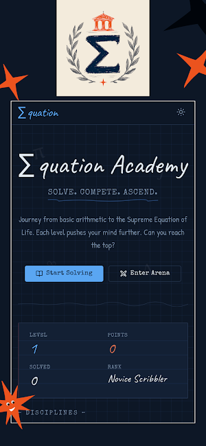 Equation X Academy Screenshot 0