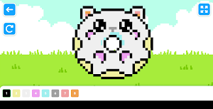 Pixel Paint By Number Game Screenshot 2