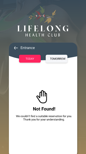 LifeLong Health Club Screenshot 1