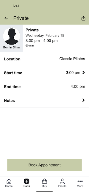 Classic Pilates LA Screenshot 2