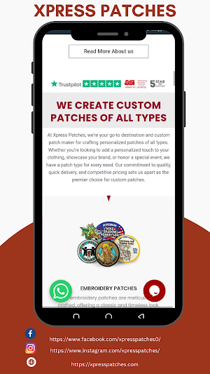 Custom Embroidery Patches Screenshot 1