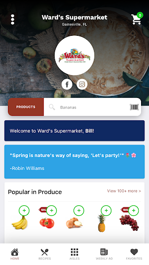 Ward's Supermarket Screenshot 0
