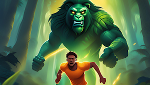 Endless run  jungle escape Screenshot 2