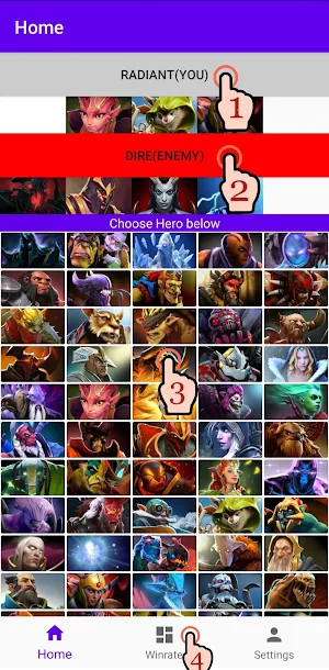DotaPickOne Screenshot 0