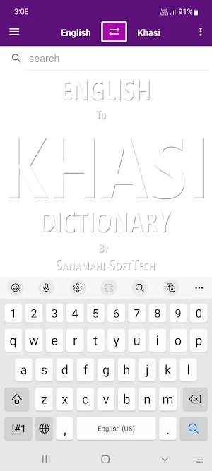 English To Khasi Dictionary Screenshot 2