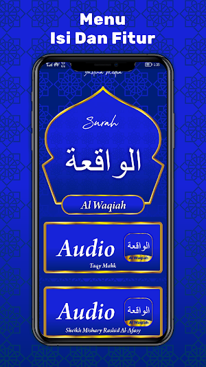 Surah Al Waqiah Latin Terjemah Screenshot 1