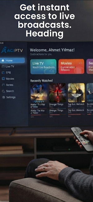 IPTV & M3U Player - ACIPTV Screenshot 0