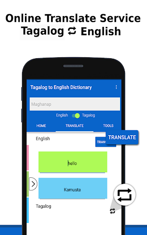 English to Tagalog Dictionary &Translator Screenshot 2