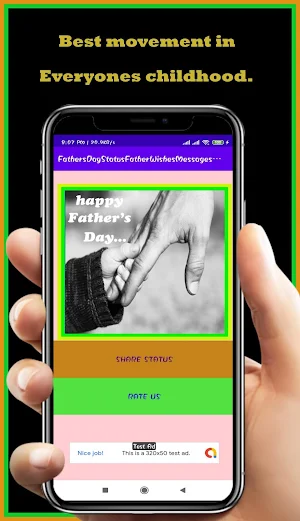 Happy father's day status and  Screenshot 3