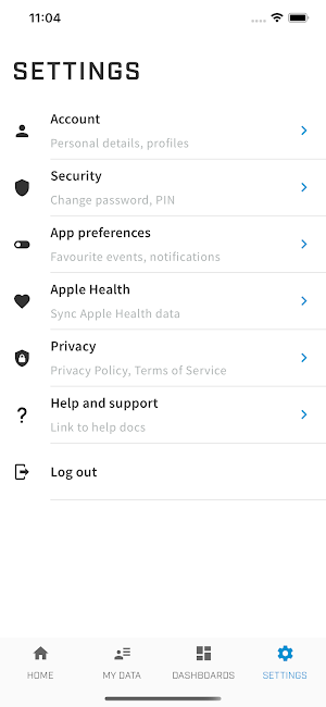 AO2021 Health Passport Screenshot 3