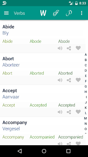 Idioms Afrikaans Screenshot 0