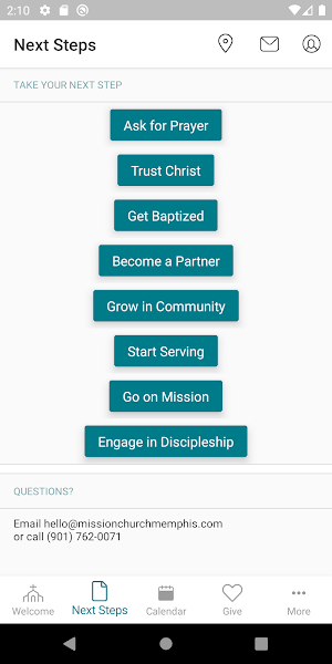 Mission Church Memphis Screenshot 1