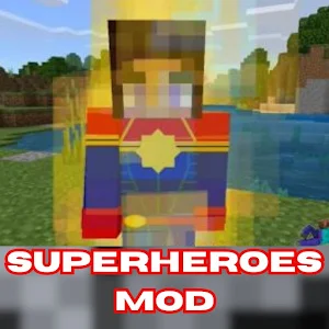 Superheroes Mod For Minecraft Screenshot 0