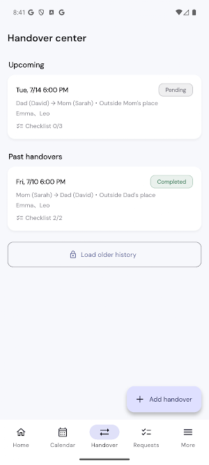 Still Family - Co-Parenting Screenshot 2