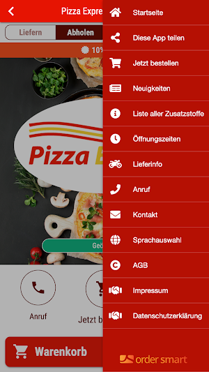Pizza Express Bredstedt Screenshot 2