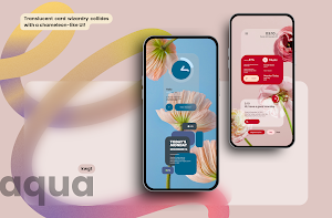 aqua kwgt Screenshot 1