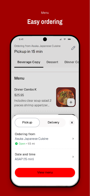 Asuka Japanese Cuisine Screenshot 2