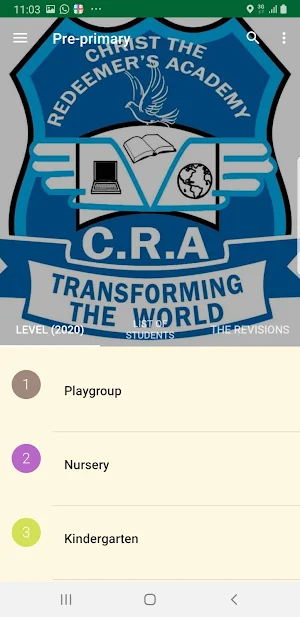 Christ The Redeemer's Academy Screenshot 2