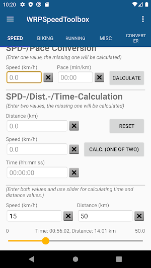 WRPSpeedToolbox Screenshot 1