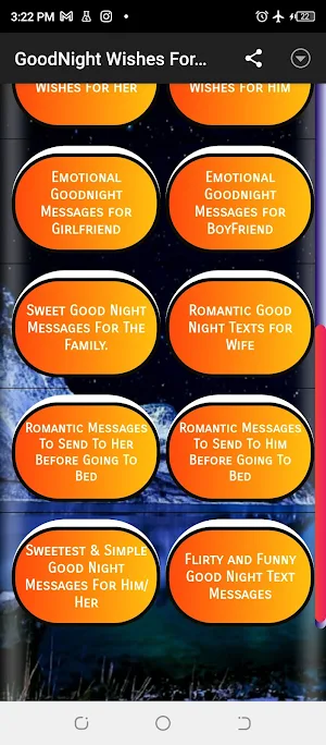 Goodnight Messages for My Love Screenshot 1