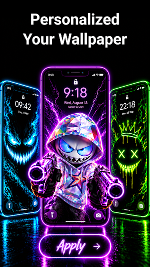 Silly Smile Live Wallpaper HD Screenshot 1