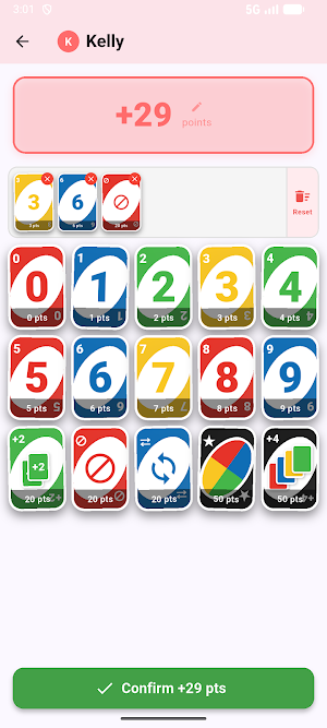 Uno Score Tracker Screenshot 3