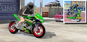 Mod Bussid Motor ZX25R HEDON Screenshot 0