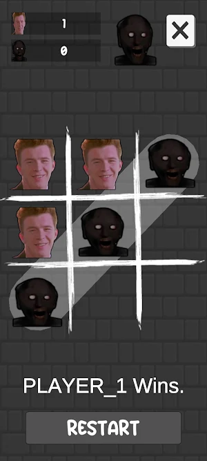 Meme Face Tic Tac Toe Screenshot 0
