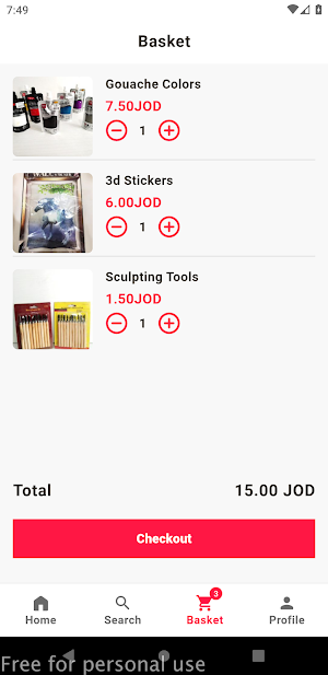 Target stationary Screenshot 2