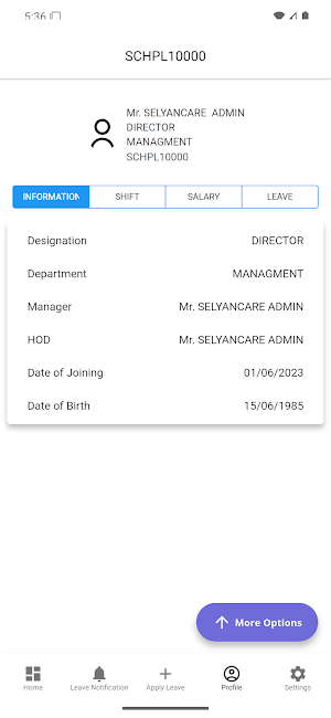 RelyHRM-SELYANCARE Screenshot 3