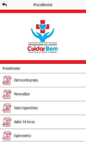 Programa de Saúde Cuidar Bem Screenshot 2