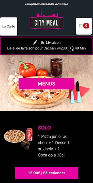 CITY MEAL Screenshot 2