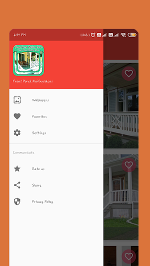 Front Porch Railing Ideas Screenshot 1