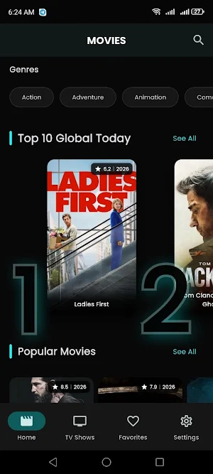 Zelivonic PRO: Watch HD Movies Screenshot 0