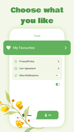 Trust: Self-affirmation. Screenshot 3