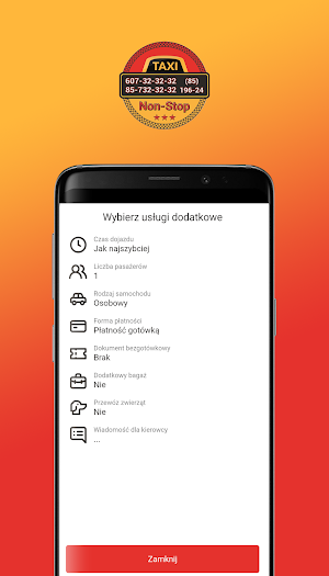 Non-Stop Taxi Białystok Screenshot 3