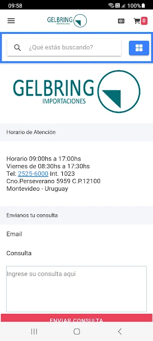 Gelbring Electrodomésticos Screenshot 0