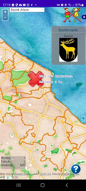 Thurgau Geografiespiel Screenshot 3