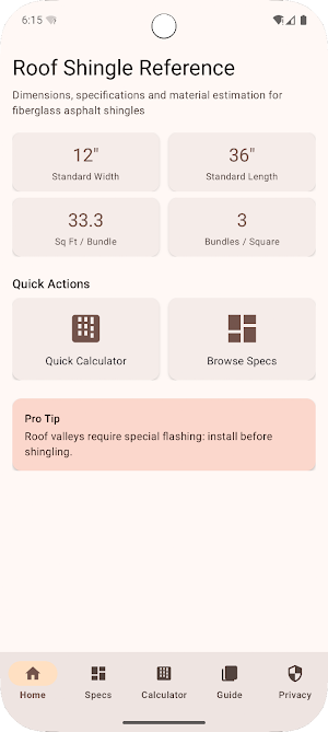 TectumRoof Screenshot 0