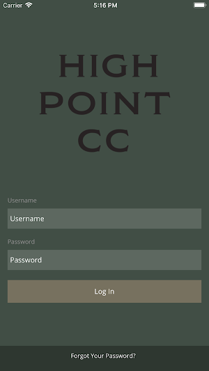 High Point Country Club Screenshot 1
