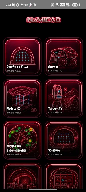 NAMICAD Screenshot 1