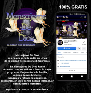 Mensajeros De Dios Radio Screenshot 2